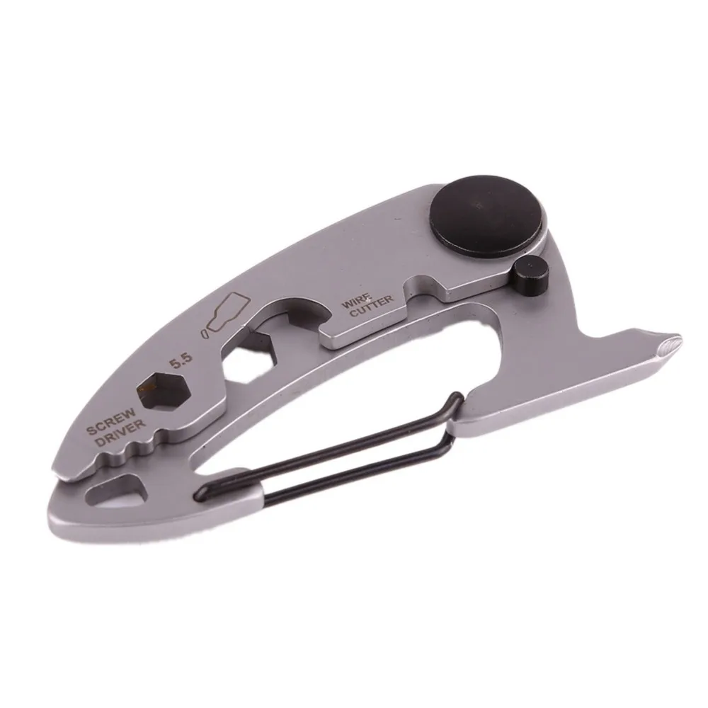 Открытый Портативный EDC шестерни многофункциональный инструмент карманный 420