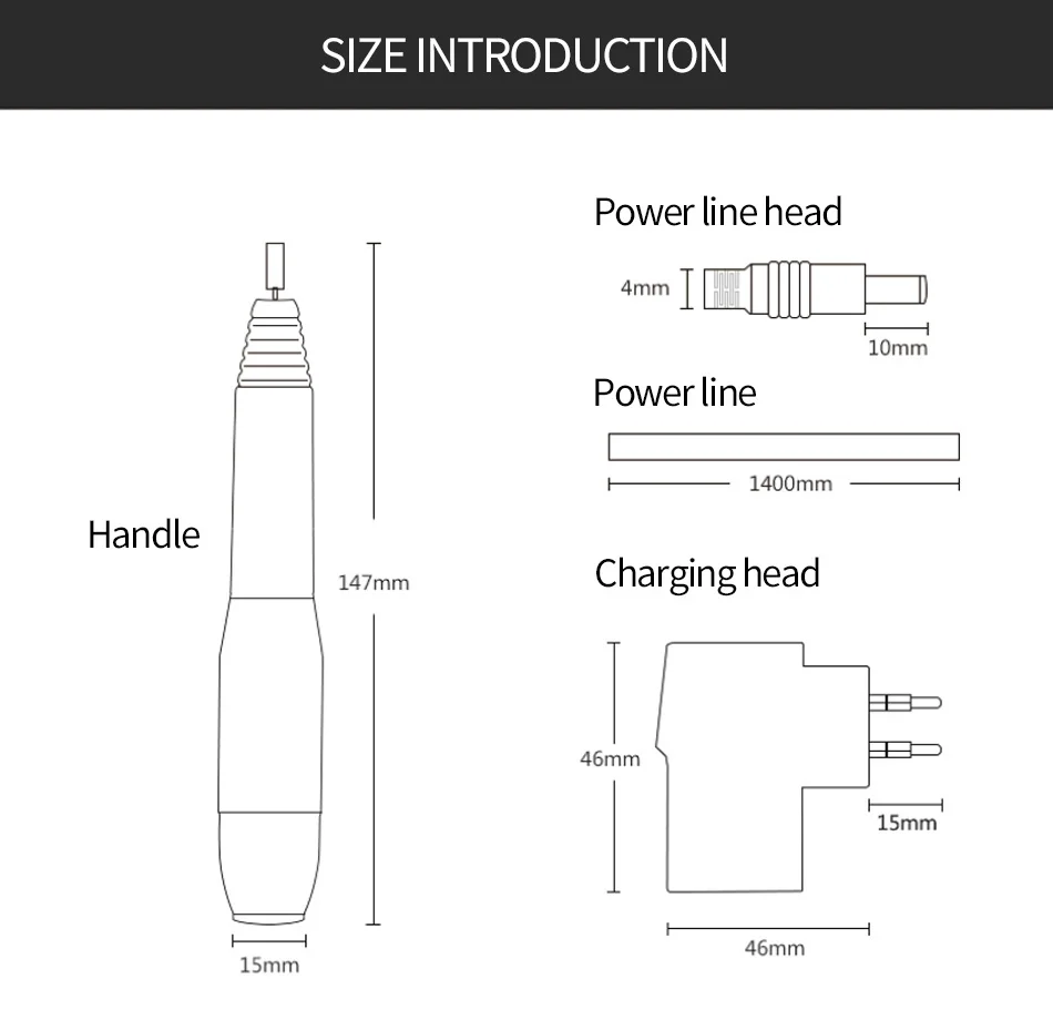 Распродажа! 25000 об/мин Электрический Фрезер для ногтей фрезер маникюра и аппарат