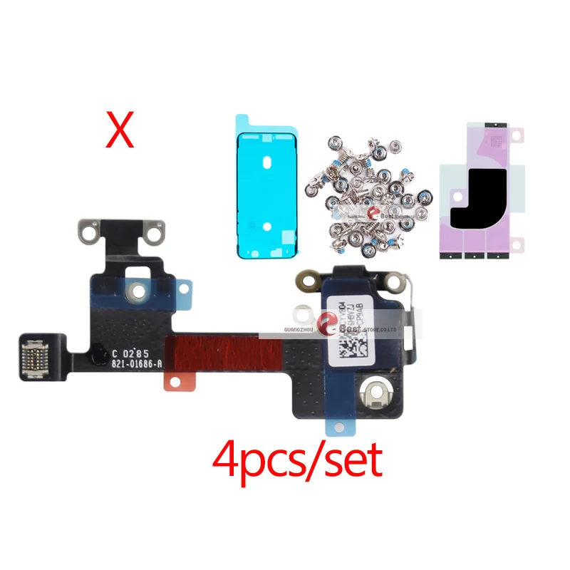 1 шт. Wifi GPS гибкий кабель для iPhone XS Max XR XSM Wi Fi антенна сигнал + наклейка на