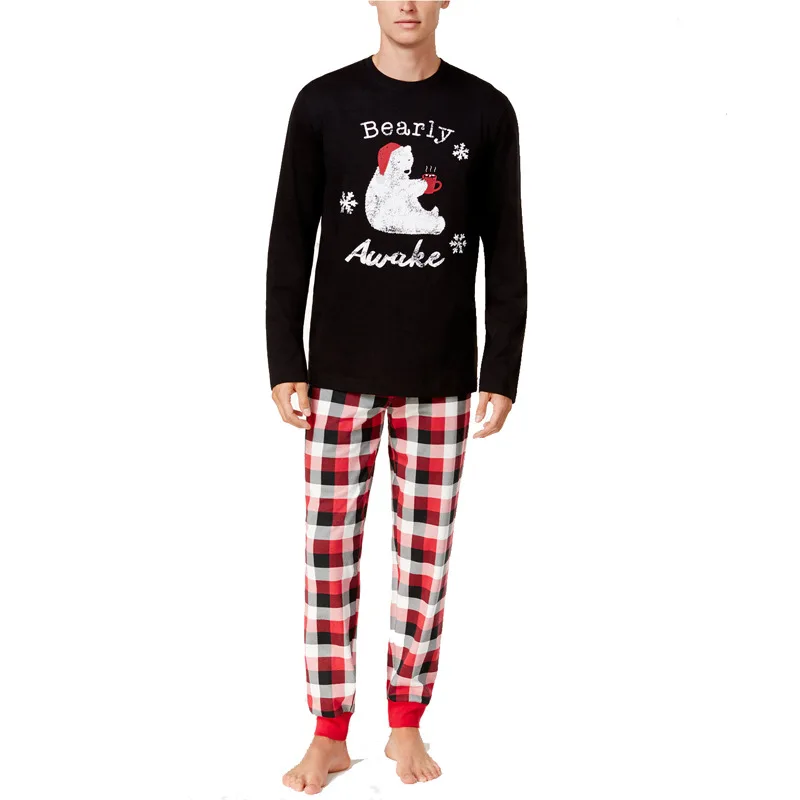 Семейные комплекты НОВАЯ РОЖДЕСТВЕНСКАЯ Пижама 2019 из 2 предметов клетчатые