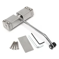 spring stainless steel security locks surface mounted closing automatic adjustable simple home door closer