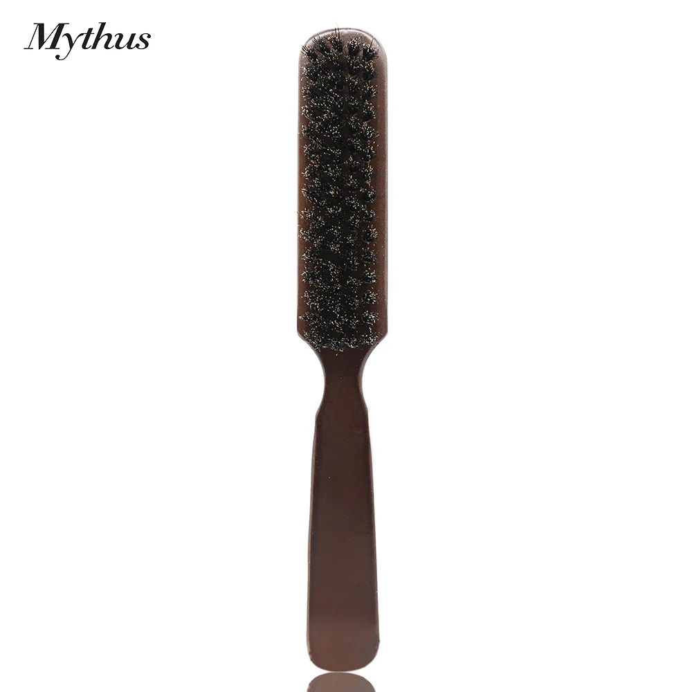 Парикмахерская щетка с длинной деревянной ручкой мужские кисти для бритья