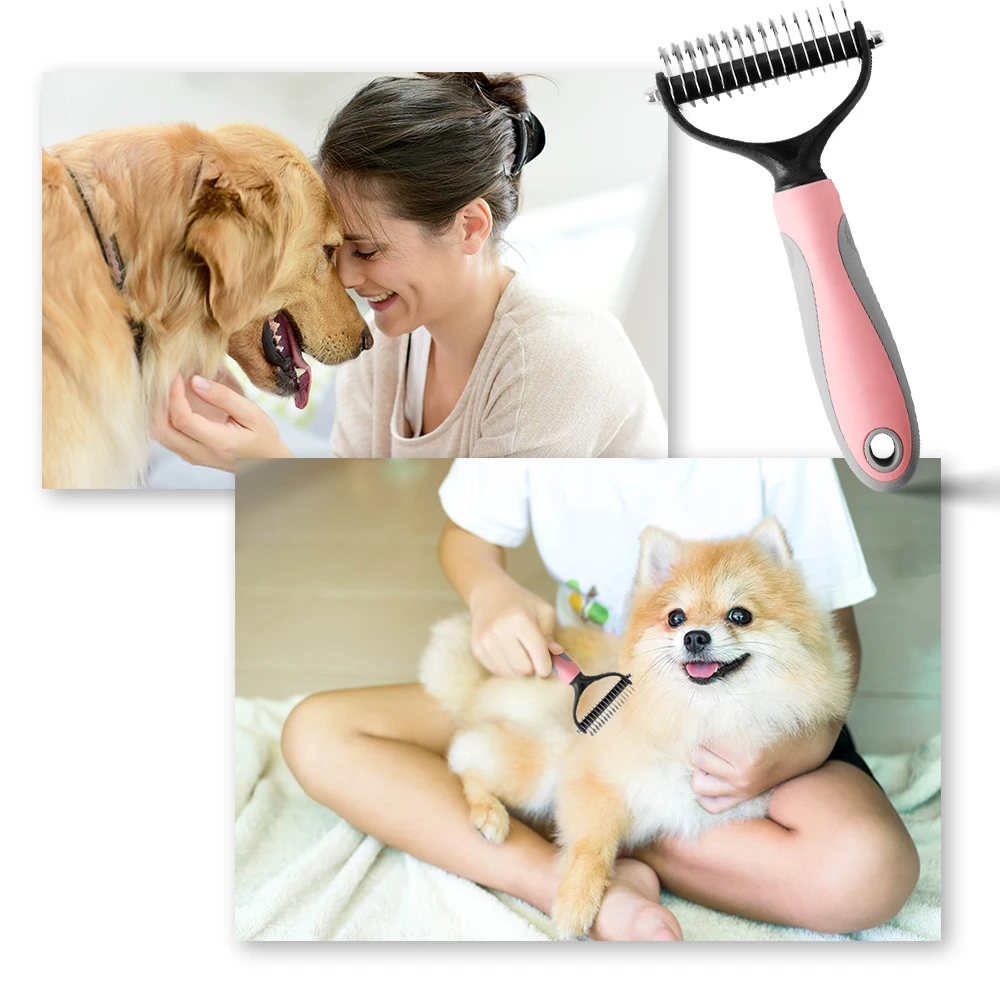 Расчески для выпадения волос домашних животных щетка собак кошек инструмент