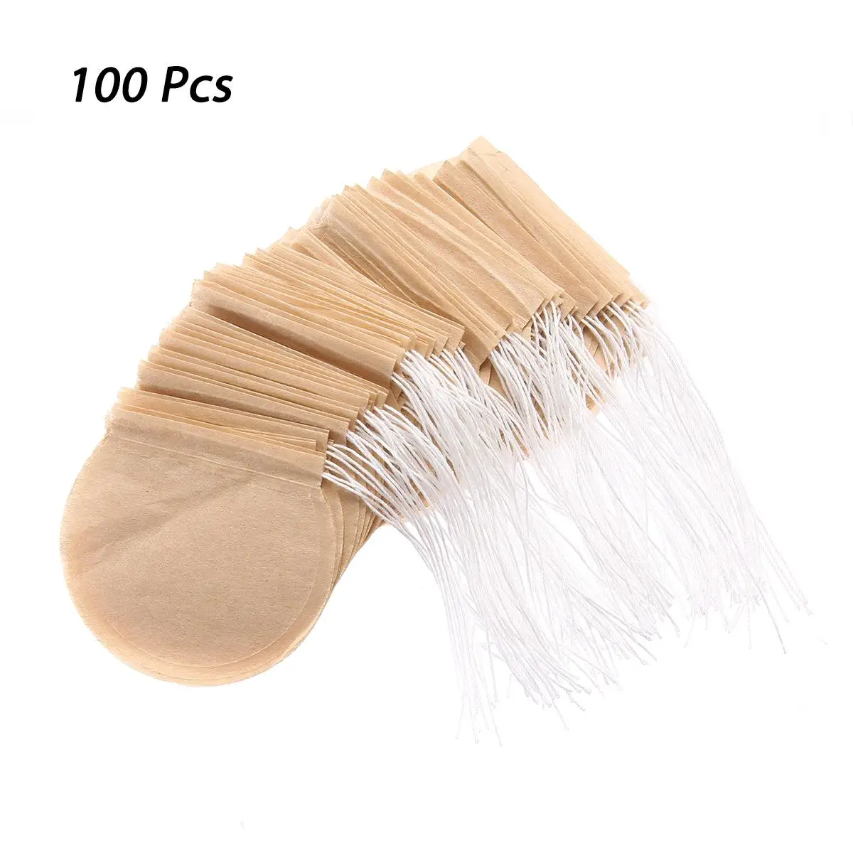 100 оригинальные одноразовые чайные пакеты термопечатная фильтровальная бумага