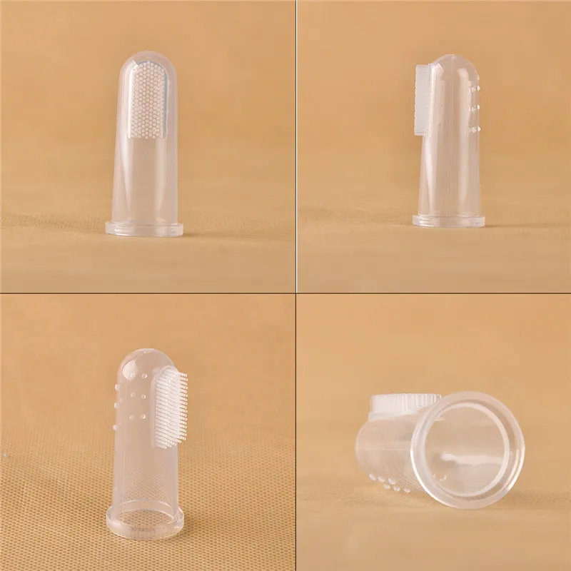 Уход за ребенком мягкий безопасный детский силиконовый палец зубная щетка десен