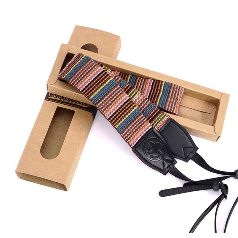 

Classic Nylon SLR Camera Strap Adjustable Shoulder Strap Fashionable Outdoor Mirrorless Polaroid Camera Accessories