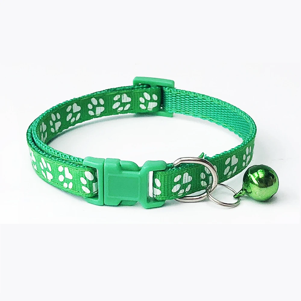 1 шт. милый ошейник для кошек Регулируемый питомцев с колокольчиком животных