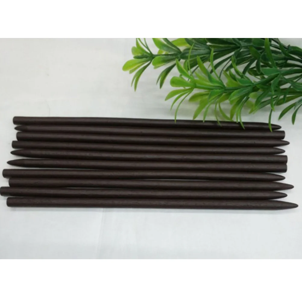 Деревянные шпильки для волос 5 шт./компл. прямые заостренные натуральные палочки