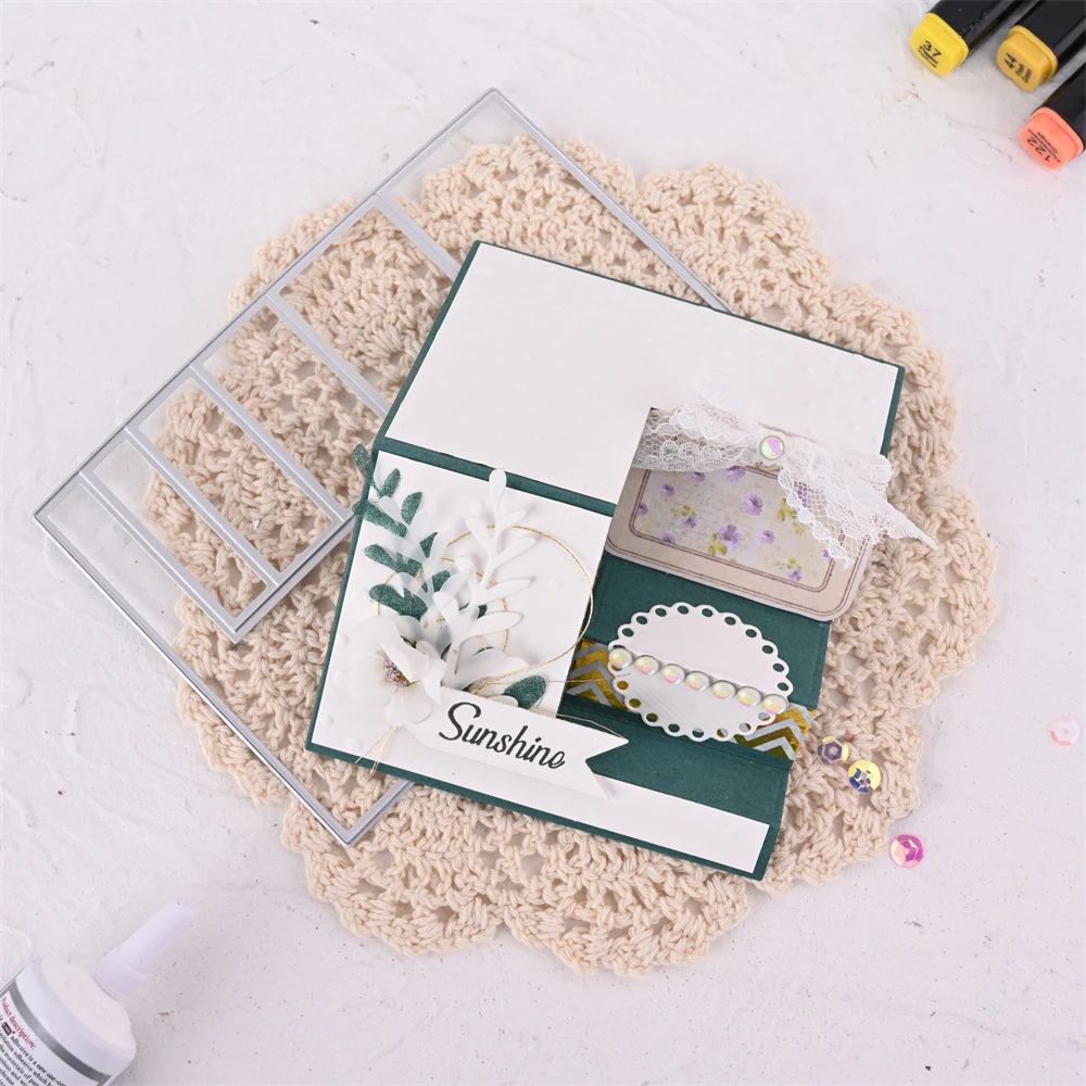 InLoveArts 3D Stereo Card Metal Cutting Dies Stencil Scrapbo