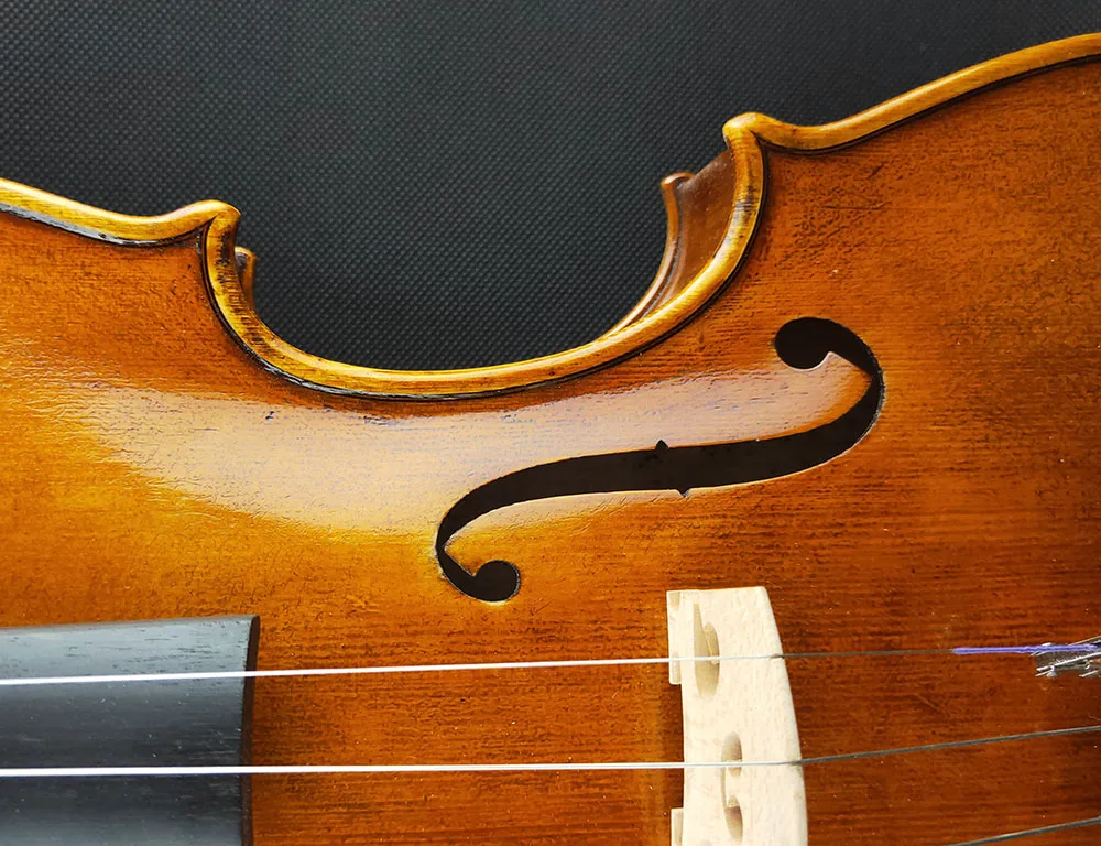 Мастер уровне! Копия Rogerius Bon Nicolai Amati Master viola Размер 410 мм#2200, русская ель и масляная лака ручной работы