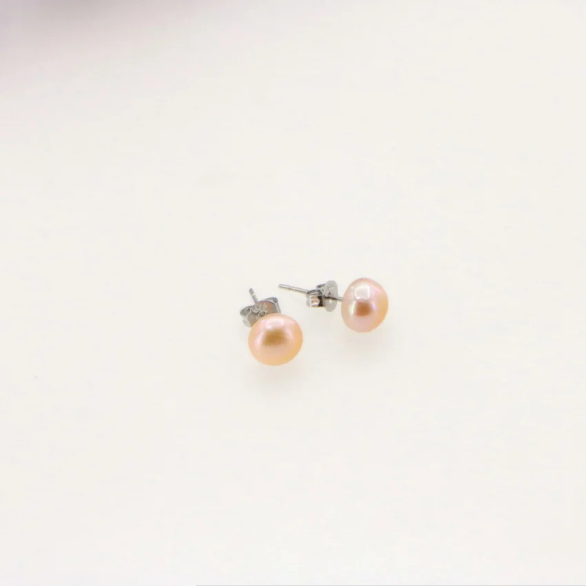 Элегантные Очаровательные наборы 7-8 мм из натурального жемчуга разных цветов