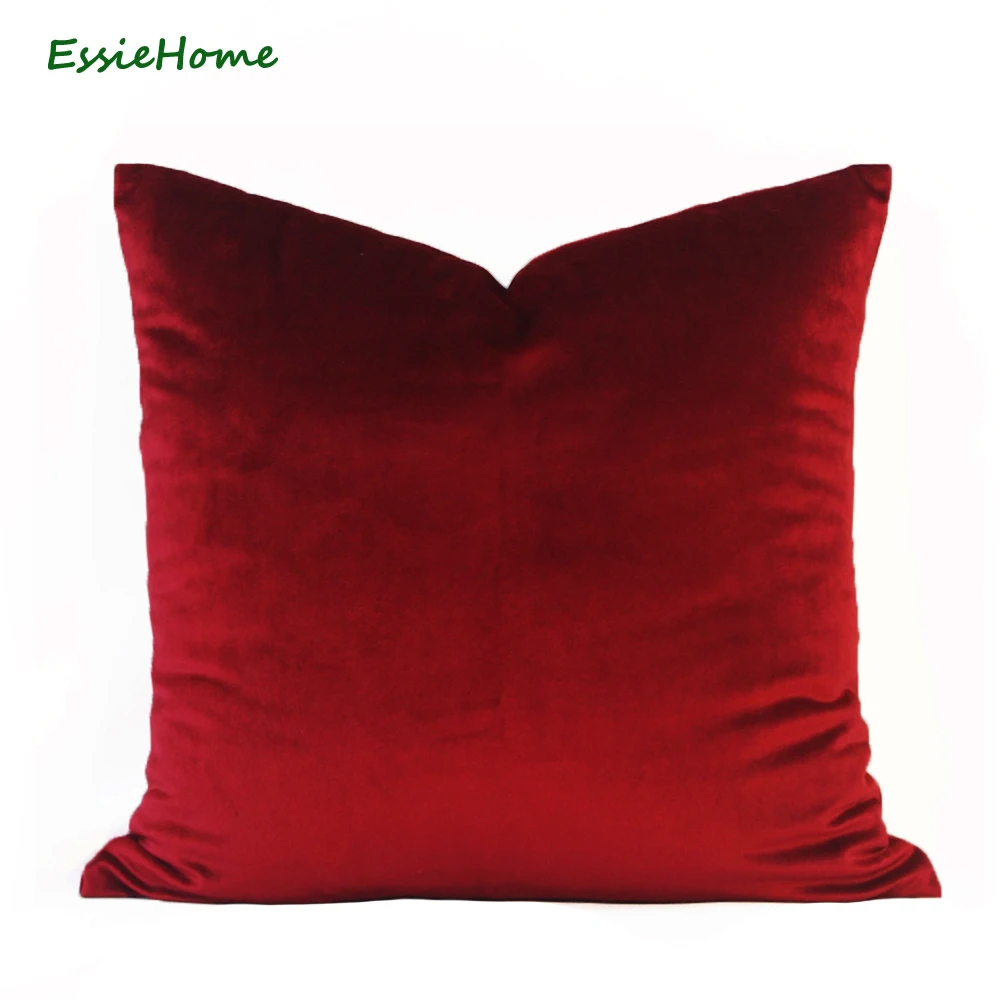 Чехол для подушки ESSIE HOME из сатина и шелка бархатный чехол полиэстера гостиной