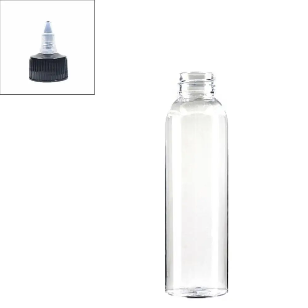 Пустая круглая пластиковая бутылка для чернил cosmo объемом 120 мл/4 унции