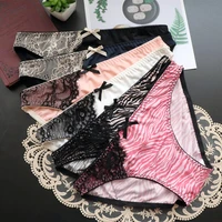womens underwear sexy lace panties japanese zebra pattern girls comfort briefs low waist seamless underpants female lingerie