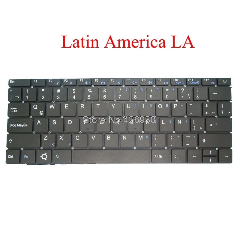 

Laptop Keyboard MB2751004 YXT NB93-119 Latin America LA black without frame new