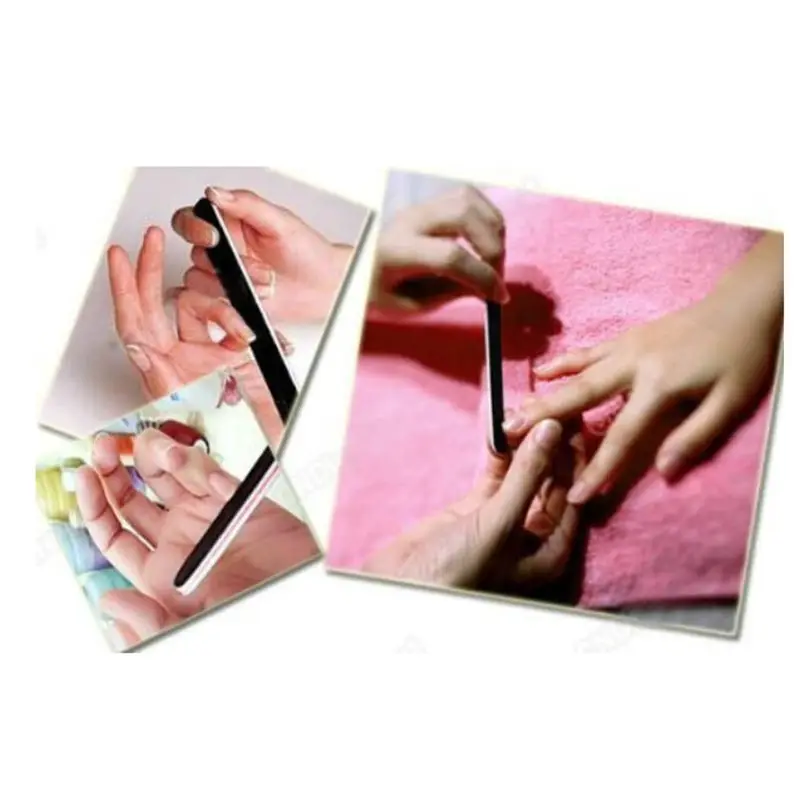 

1PC Black Nail Art Manicure Buffer Buffing Sanding Files Sandpaper