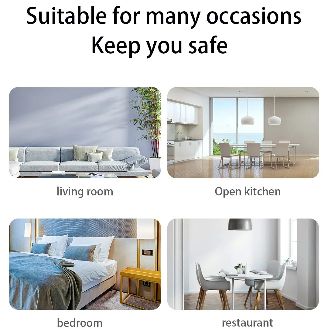 2021 new xiaomi smoke sense guard carbon monoxide fire alarm remote reminder bluetooth connect gateway detector mi home sensor free global shipping