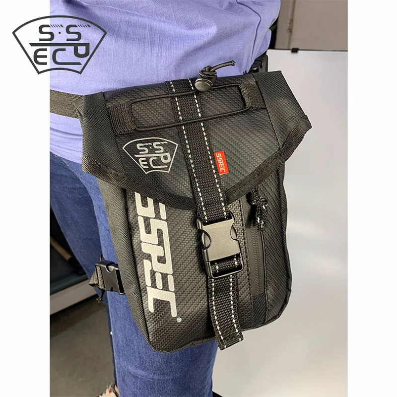 Модная Водонепроницаемая мотоциклетная сумка для ног Повседневная Уличная