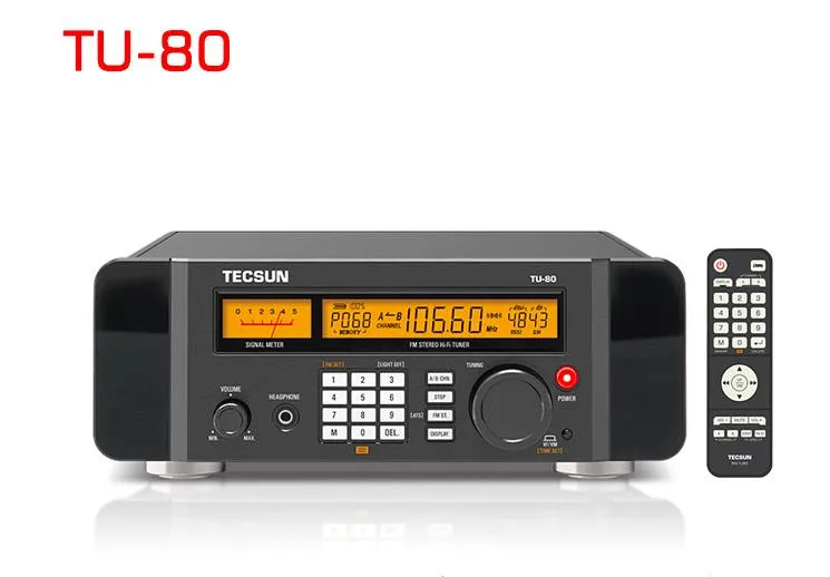 2020 новый тюнер Tecsun TU 80 Hi Fi FM audio|Радиоприёмники| |
