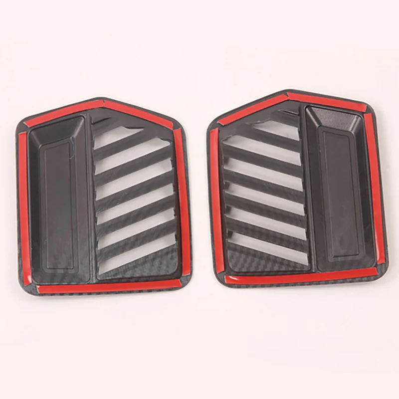 Углеродное волокно передняя сторона кондиционера выход вентиляционное