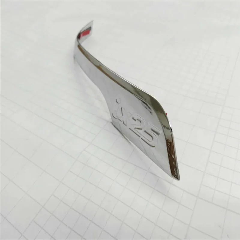 

Для Hyundai Creta IX25 2015 - 2019 хромированная полоса для крышки автомобильной двери Зеркала заднего вида крышка отделка автомобильные аксессуары