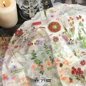 Набор наклеек для скрапбукинга, 3 листаупаковка, роза, бабочка наклейки в форме Грибов