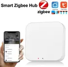 Умный шлюз Tuya Zigbee, беспроводной хаб для умного дома, дистанционное управление ZigBee HA 3,0, устройства Zigbee через приложение Smart Life, работает с Alexa