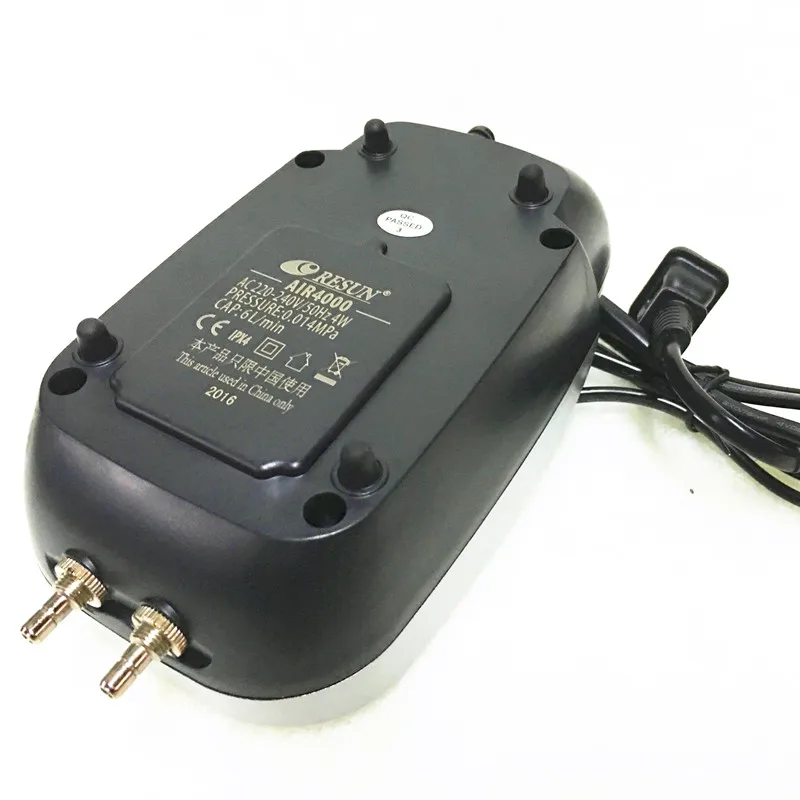 Аквариум RESUN морской завод бесшумный односторонний воздушный насос 2 Вт 70 л/ч Air