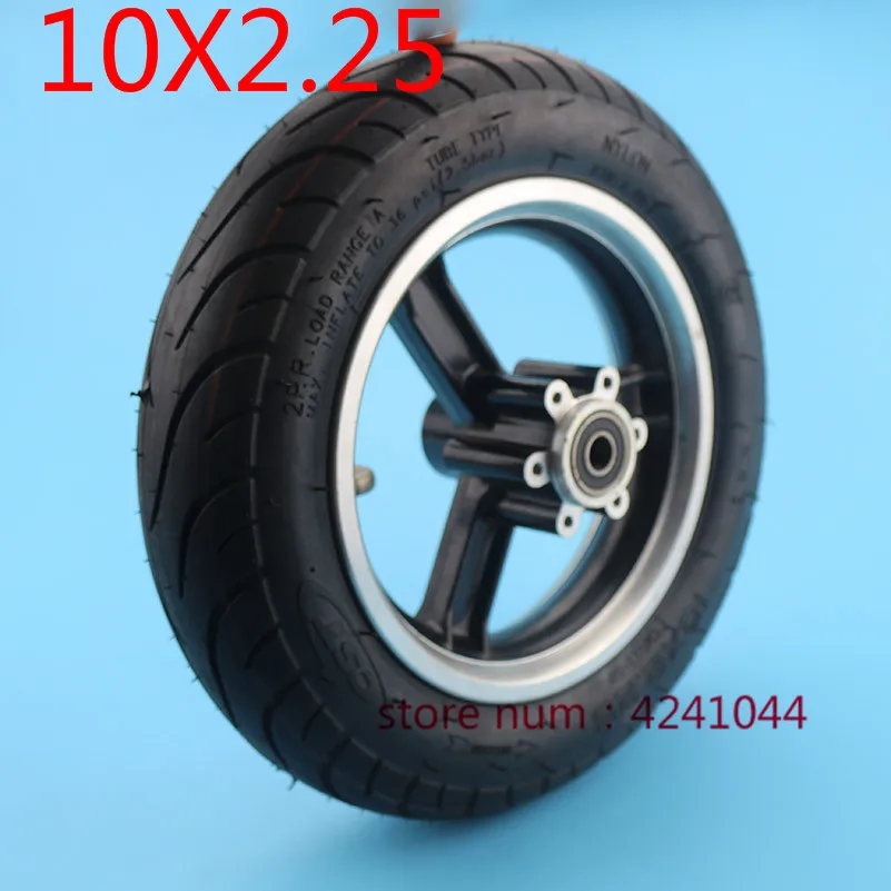10X2.25 Ступица колеса 10 дюймовый скутер из алюминиевого сплава диски рама для шины