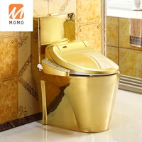 no water pressure smart gold toilet multi functional toilet at home bathroom fully automatic drying is hot seat closestool