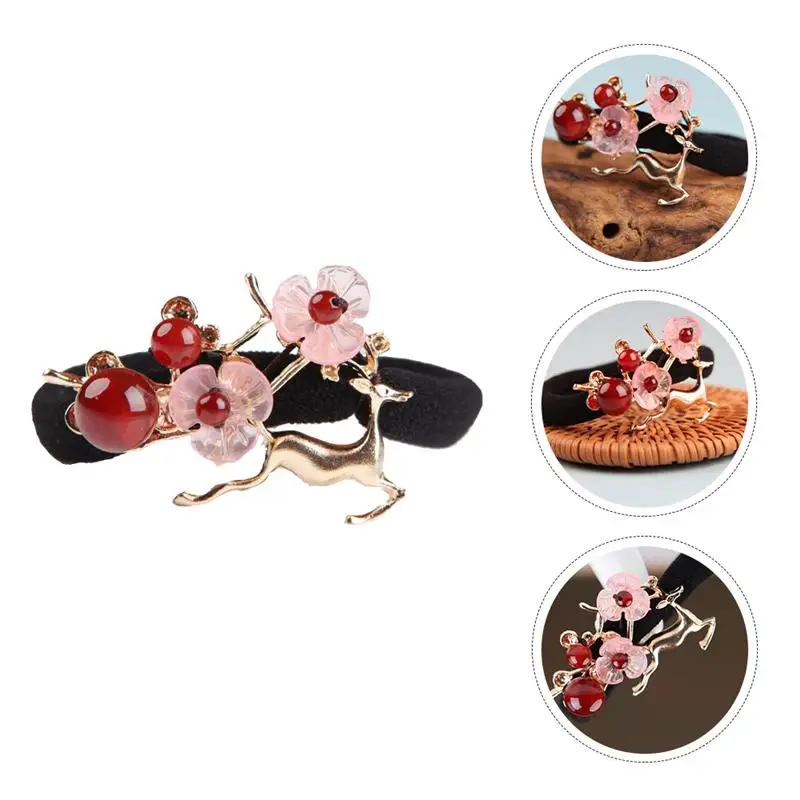 

1PC Durable Portable Creative Practical Hair Scrunchy Hair Ring for Decor Hair Home Party