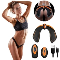 usb rechargeable ems hips trainer smart buttock massage body relax massager muscle stimulation leg hip lifting slimming shaper