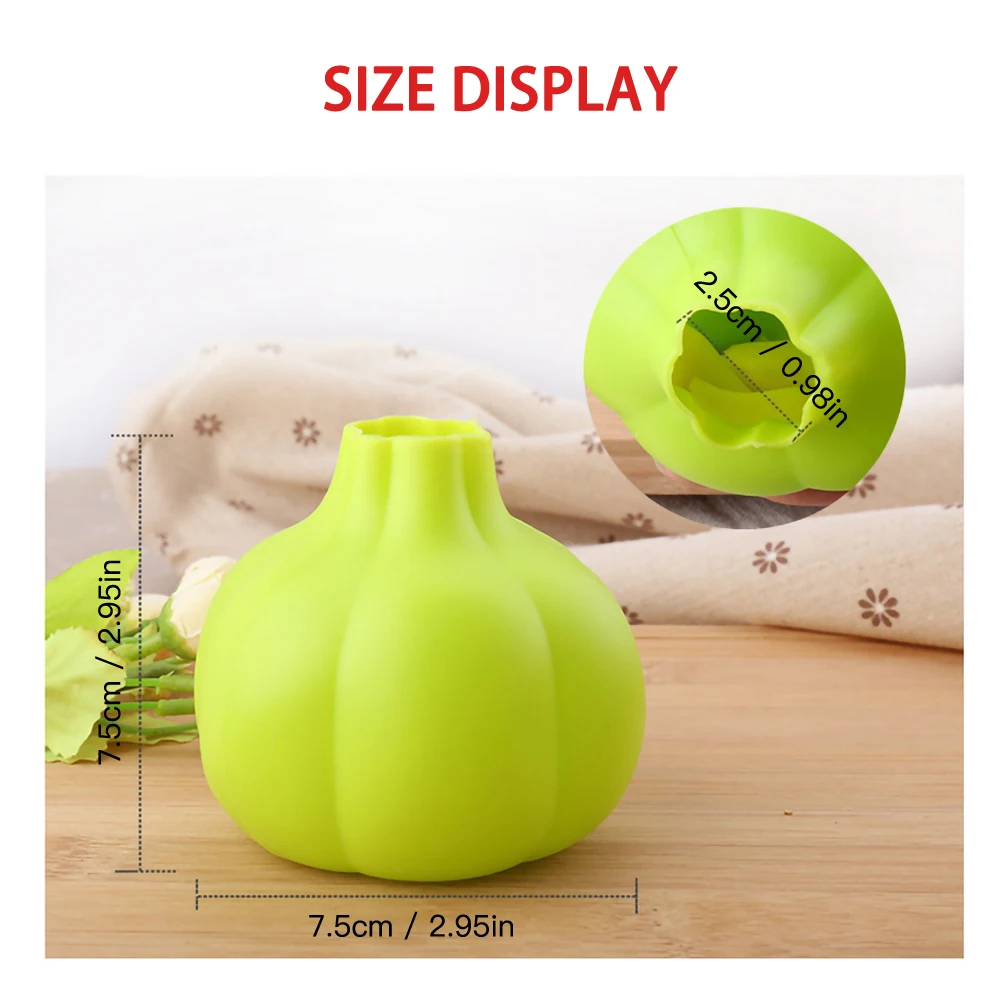 

Kitchen Silicone Garlic Peeler Soft Garlic Peeler Food Grade Silicone Material Peeling Tool For Kitchenware Accessories Tools