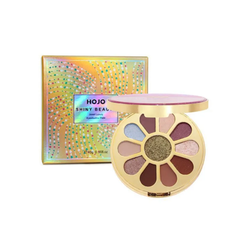 Горячая Распродажа 11 цветов блестящие тени для век палитра макияжа матовые