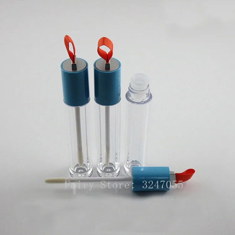 Пустая сатиновая Косметическая туба для блеска губ контейнер бальзама сделай