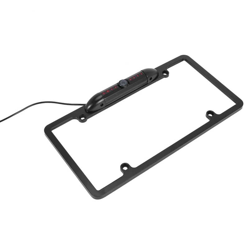 US Canada Car Number License Plate Frame Holder Rear View Backup Camera Auto Cmos Rearview 8 Leds Ir Cam | Автомобили и мотоциклы