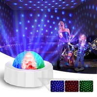 party car atmosphere light mini disco ball light usb rechar sound activated usb rechargeable led car rgb dj strobe stage light