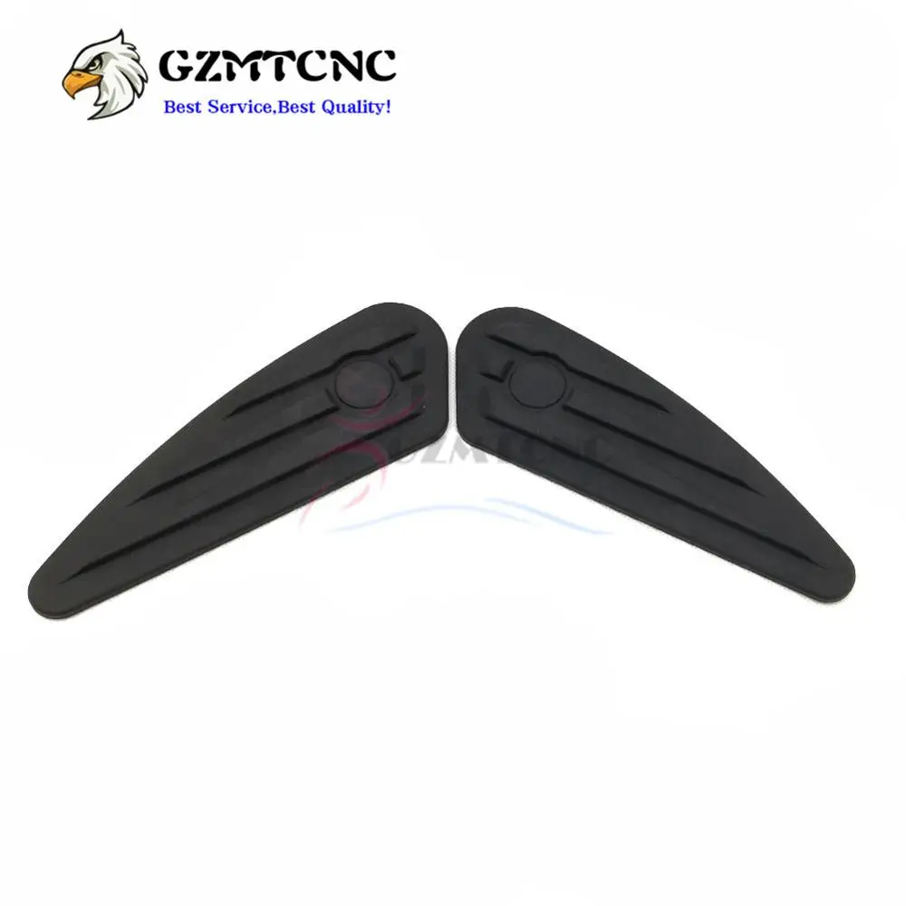 Резиновые наклейки на бак защитные наколенники для топливного бака Harley Dyna Softail