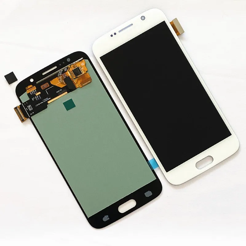 ЖК дисплей OLED для Samsung Galaxy S6 с сенсорным дигитайзером G920 G920F сменный экран|Экраны