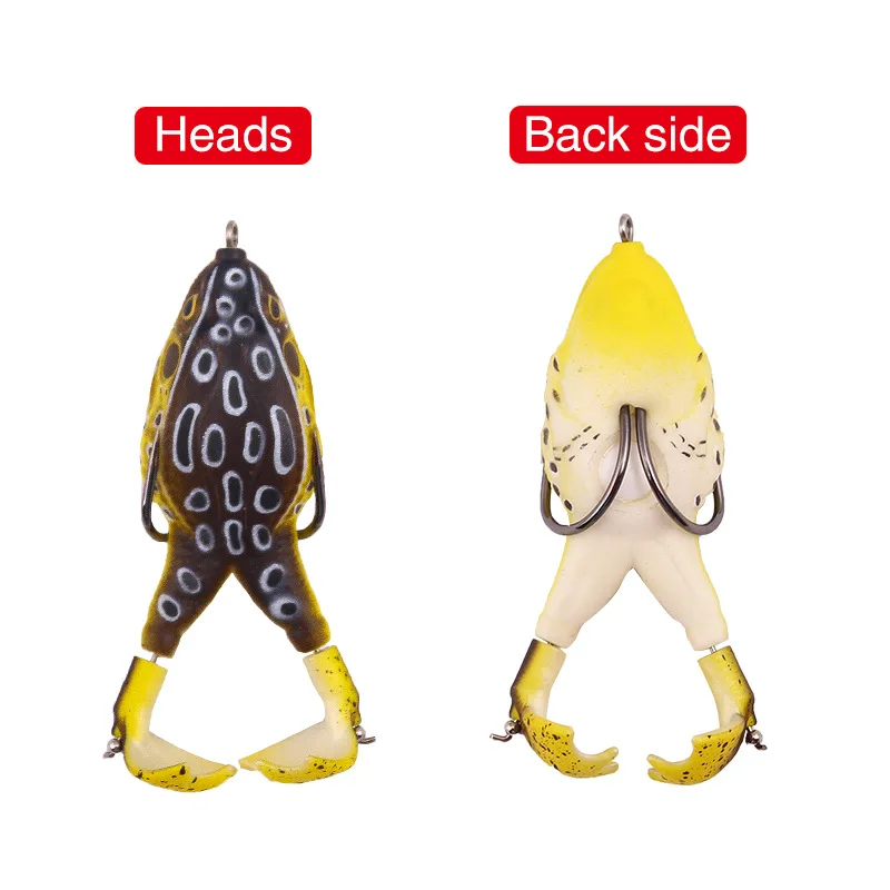 1 шт. похожая на настоящую двойной пропеллер приманка для рыбы в виде мягкой