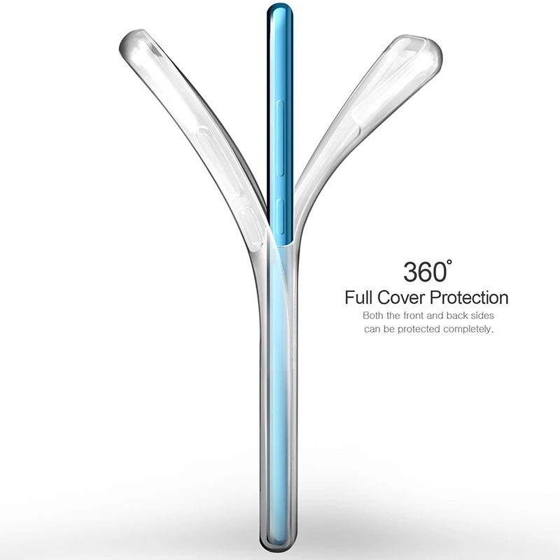 Двойной чехол с полным покрытием 360 градусов для Huawei P30 P20 P10 Lite P Smart Mate 20 Honor 10 10i 8A 8X