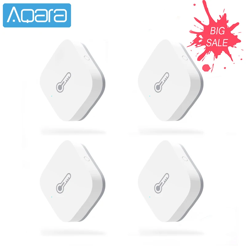 Датчик температуры и влажности Aqara Zigbee умный датчик давления воздуха с