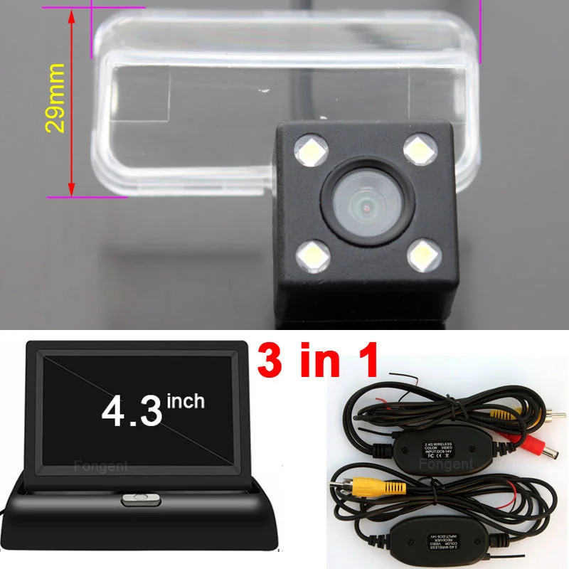 Автомобильная Беспроводная парковочная камера заднего вида для Citroen DS4 Peugeot 206 307