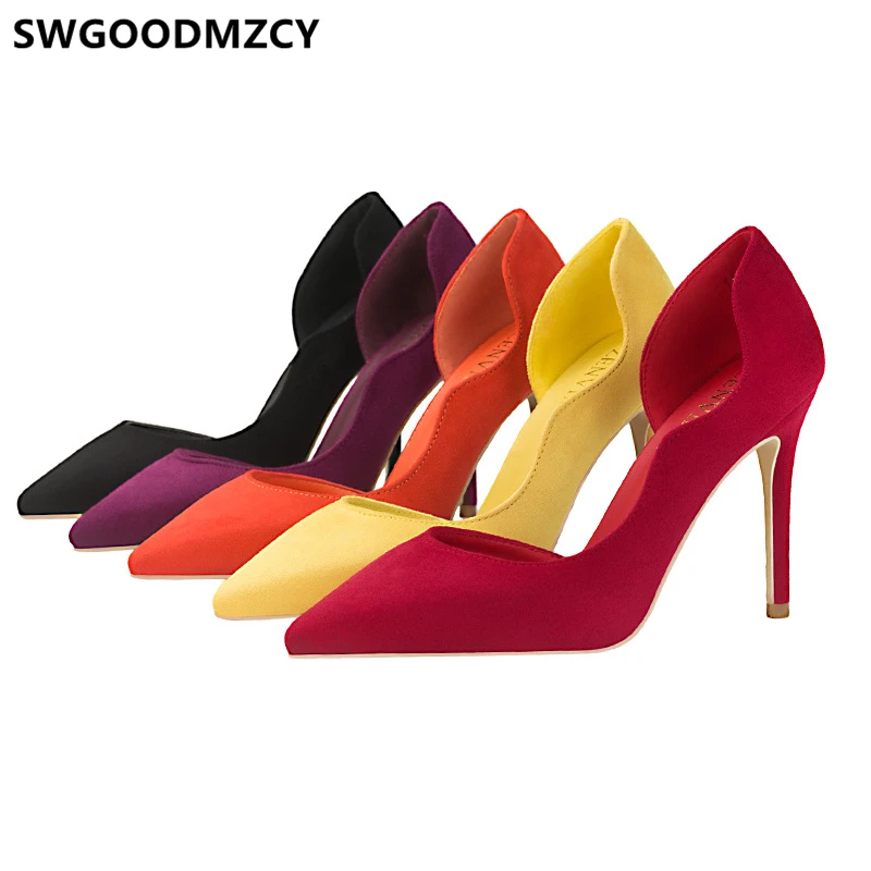 

Туфли-лодочки женские на высоком каблуке, роскошные дизайнерские туфли-лодочки, фетиш, черные, красные, 2022