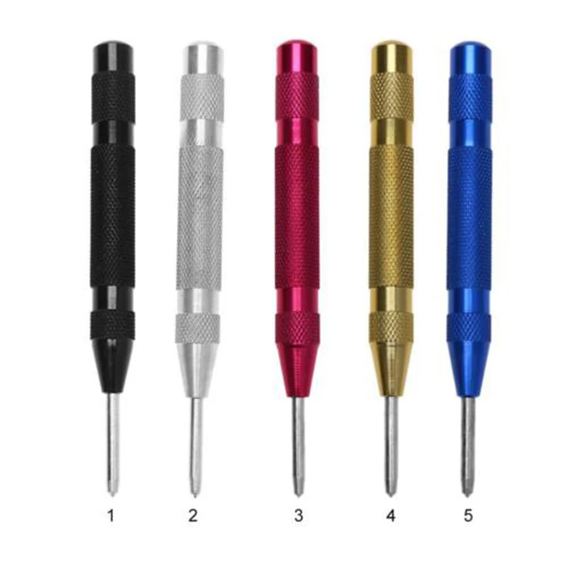 

Automatic Centre Punch Steel Spring Loaded Marking Starting Holes Working Tools