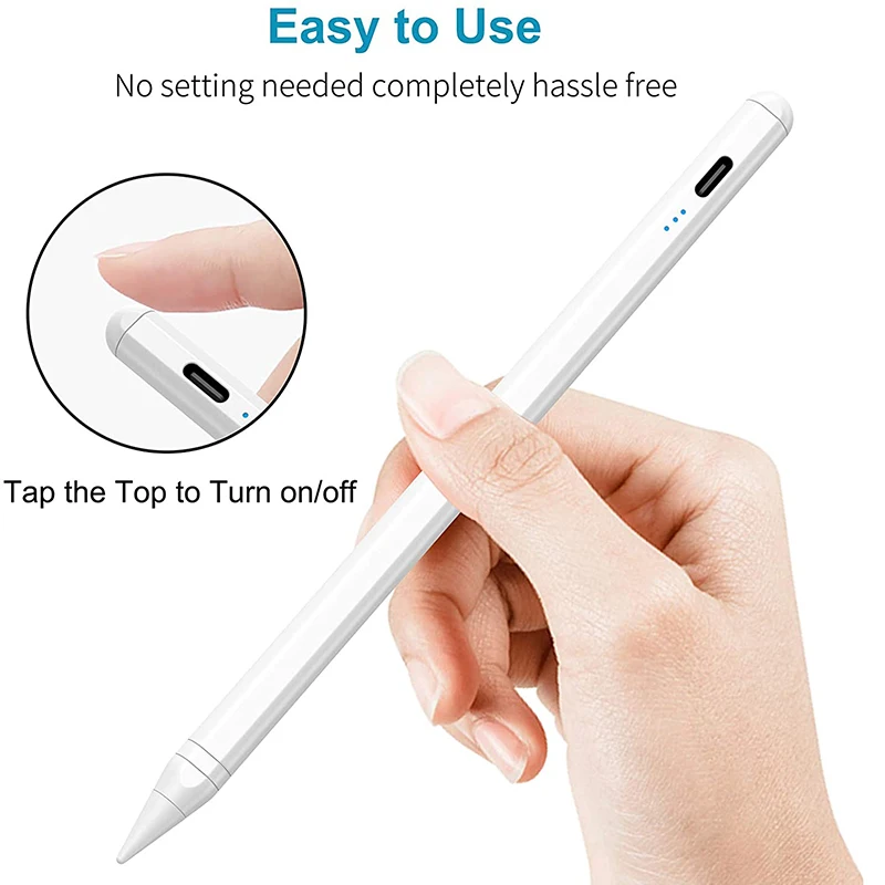 Стилус-карандаш совместимый с ipad 2018-2020 сенсорная ручка для работы обучения