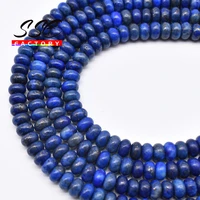 4x6 4x8mm natural stone beads lapis lazuli loose spacer beads for jewelry making diy bracelet necklace accessories wholesale 15