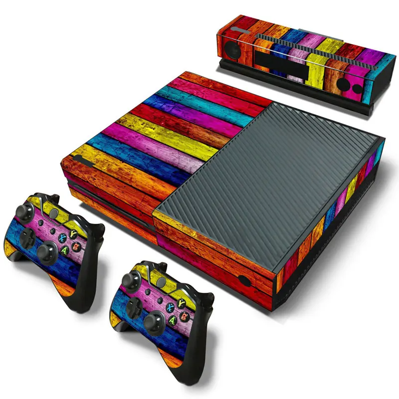 Woo design For X box one console sticker and 2 controllers for BOX ONE vinyl x skin sticker-- | Электроника