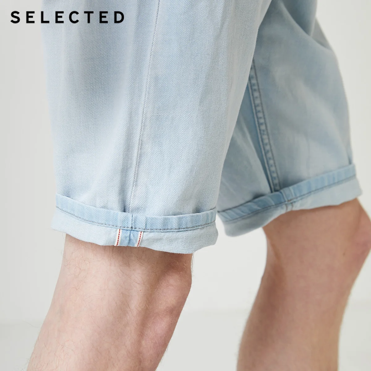 Отобранный мужской летний светильник из хлопка и льна цветные джинсовые шорты C |