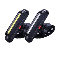 led bike tail lamp multi mode bicycle cycling warning light waterproof usb rechargeable automatic shut down front rear light
